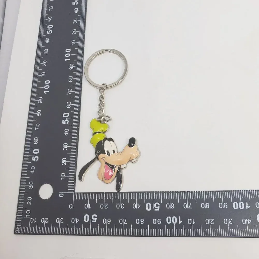 Disney Goofy 3-D Enamel Green Hat Keychain